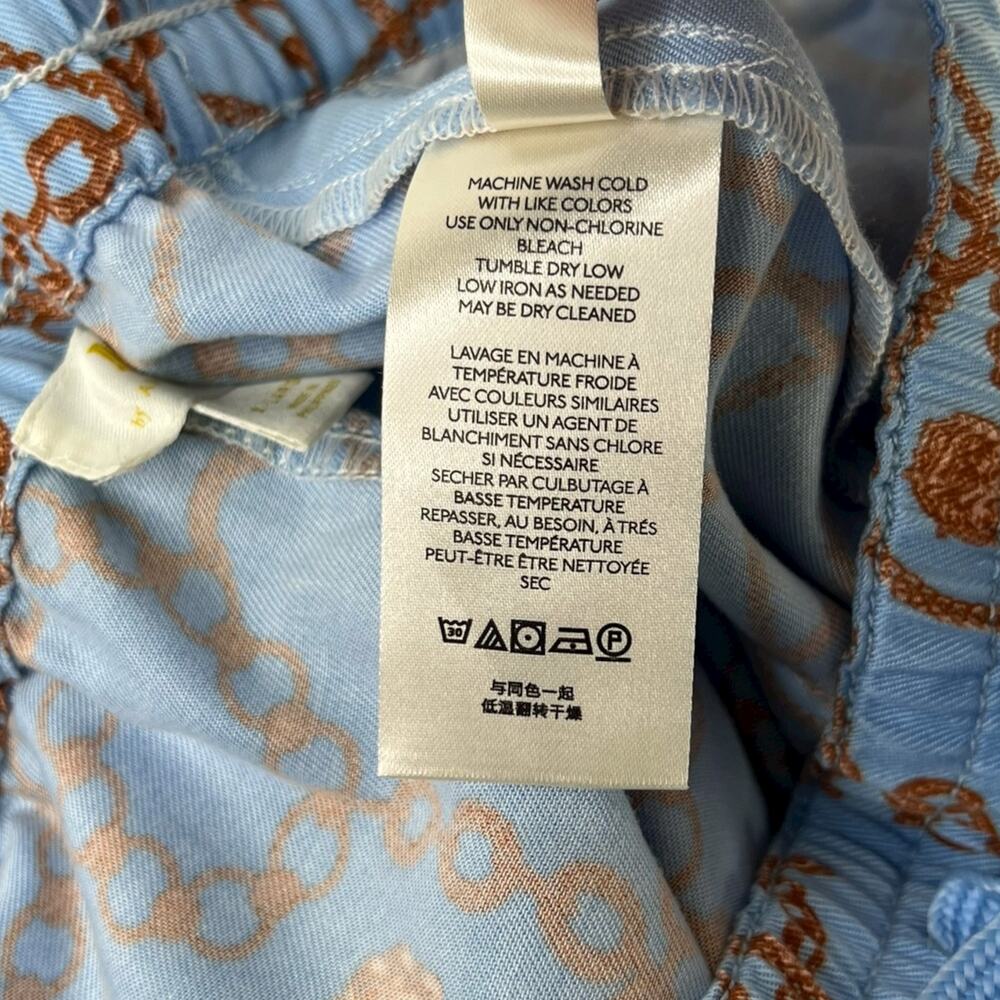 Maeve Kalle Chain Print Drawstring Track Pants Size XL - Picture 5 of 8